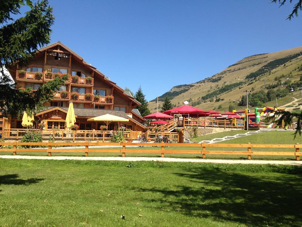Hotel Cote Brune Les Deux Alpes Exterior photo