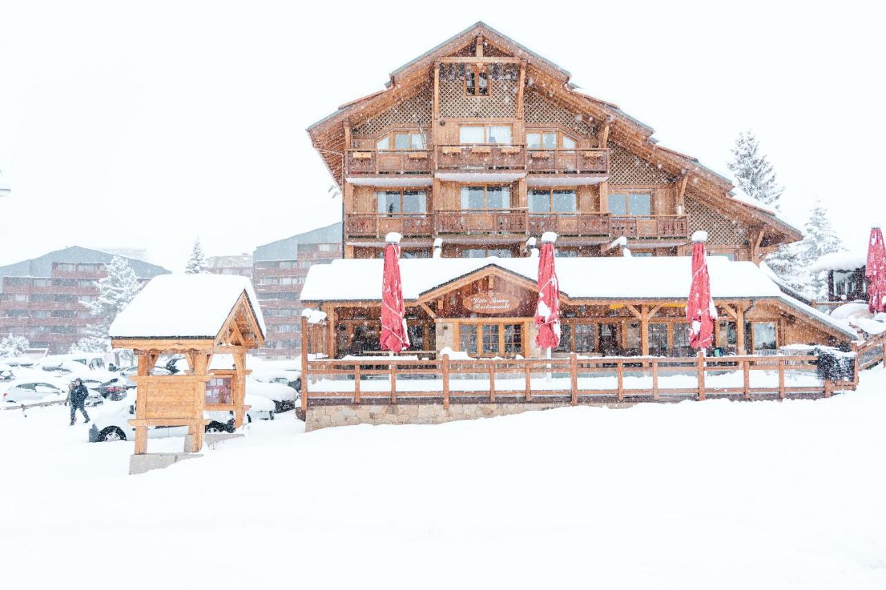 Hotel Cote Brune Les Deux Alpes Exterior photo